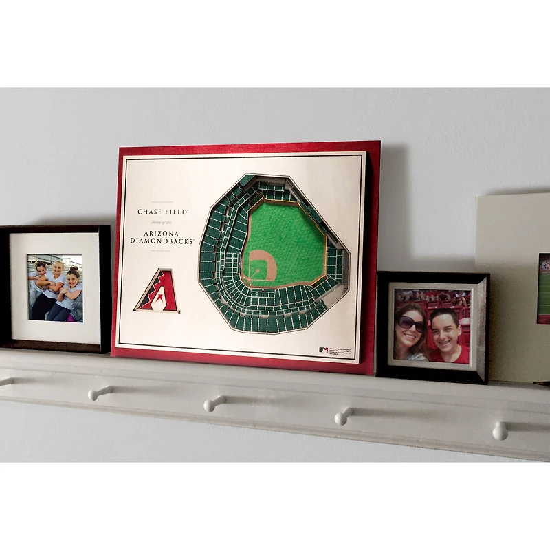 MLB Team 5-Layer StadiumView Wall Art