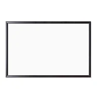 U Brands Black MDF 36" x 24" Framed Magnetic Dry Erase Board
