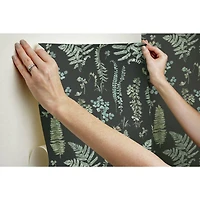 RoomMates Sage Fern Study Peel & Stick Wallpaper