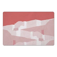 Pink Greece 27" x 18" Floor Mat