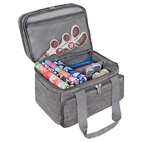 SINGER® Large Gray Collapsible Sewing Supplies Organizer