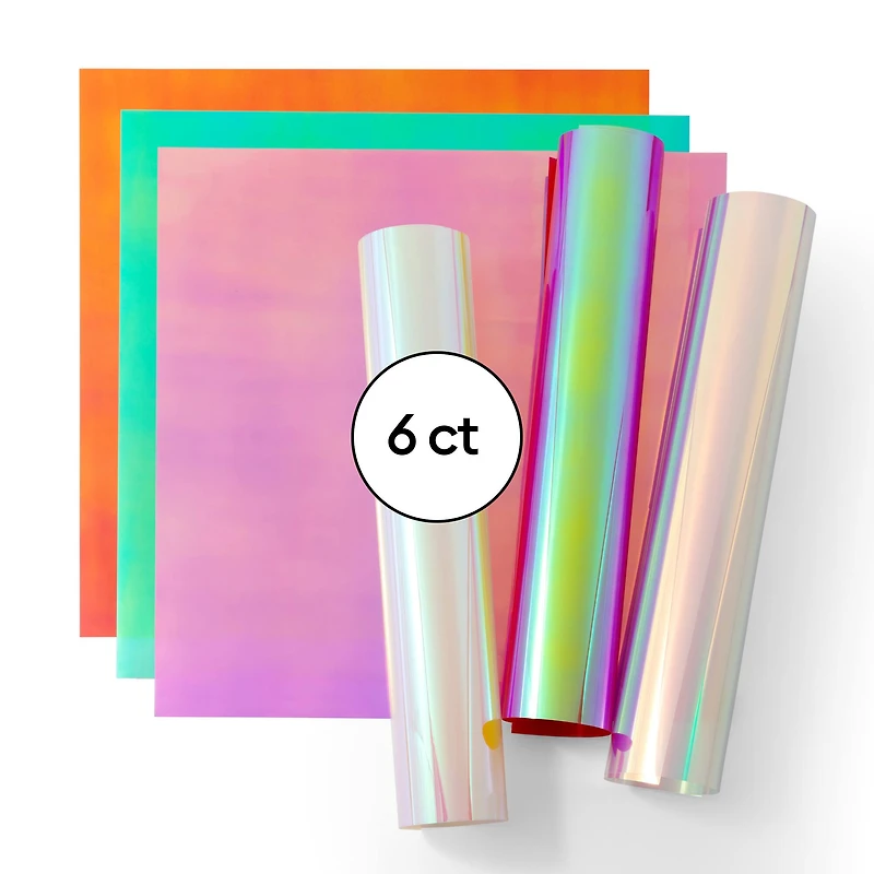 Cricut® Holographic Iron-On Sampler, Ultimate