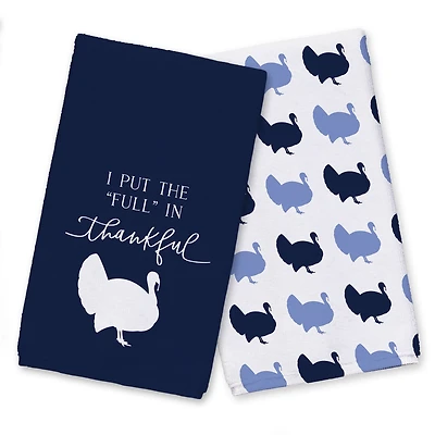 "Full" In Thankful Tea Towel Set