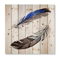 Designart - Colourful Boho Feathers III