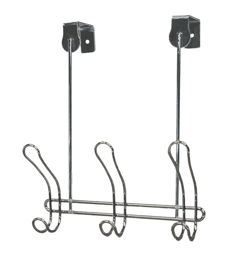 Simplify Chrome 3-Hook Compact Over the Door Hooks