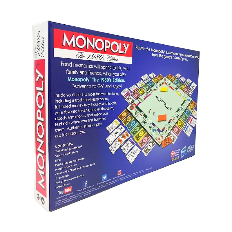 Monopoly - The 1980's Edition