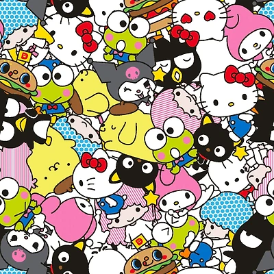 Hello Kitty® & Friends Pack Cotton Fabric 