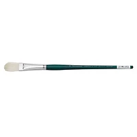 Grumbacher® Gainsborough® White Bristle Long Handle Filbert Brush