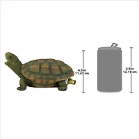 Design Toscano 9.5" Sprinkle the Turtle Piped Spitter Statue
