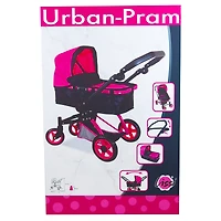 Lissi Dolls Urban Baby Doll Pram