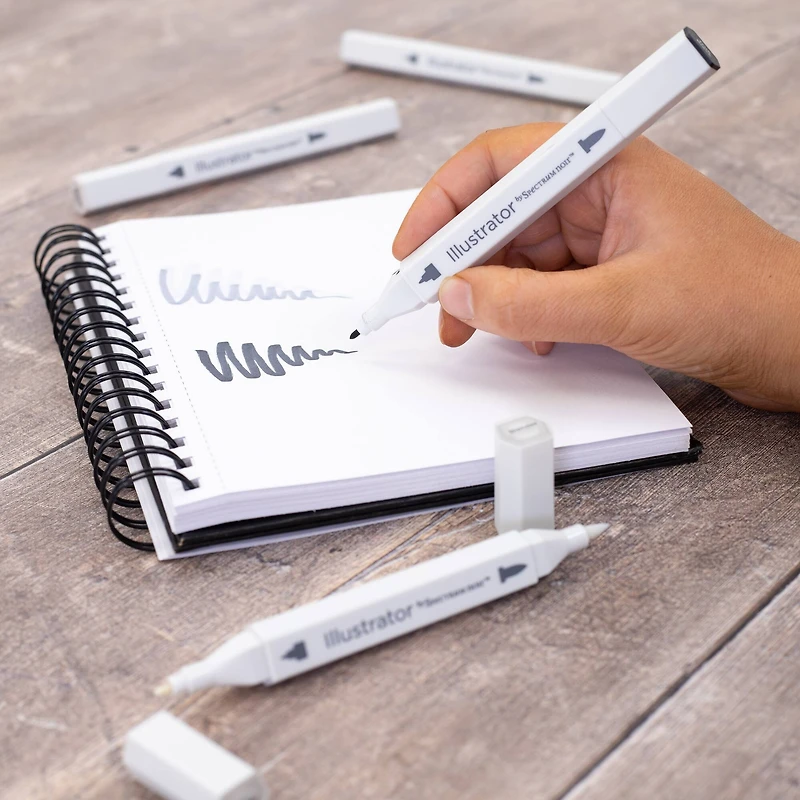 Spectrum Noir™ Illustrator Essentials Dual-Tip Brush Markers