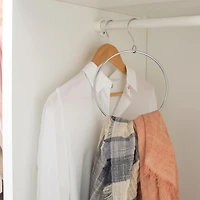 Organize It All Chrome Belt/Scarf Ring