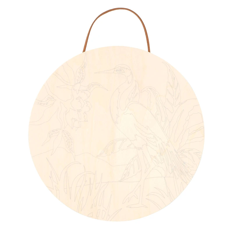 8" Paint-by-Number Plywood Surface Kit by Artist's Loft®