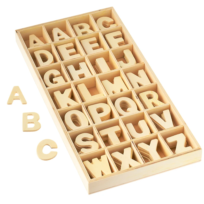 1.5" Punch-Cut Alphabet Set by Make Market®