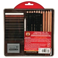 Koh-I-Noor® Gioconda Sketching & Drawing 24 Piece Tin Set