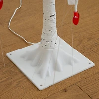 3ft. Pre-Lit Artificial Valentine's Day Willow Tree with 40 Heart Shaped LED Lights