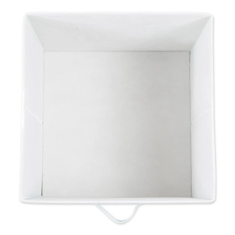 DII® 11" Aqua Herringbone Storage Cube, 2ct.