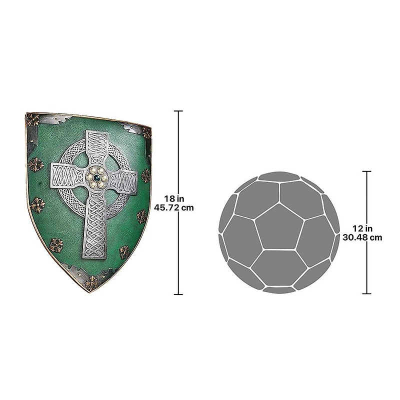 Design Toscano Celtic Warriors Sculptural Wall Shield Set