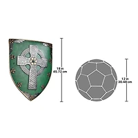 Design Toscano Celtic Warriors Sculptural Wall Shield Set