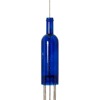 41" Blue Glass Eclectic Windchime