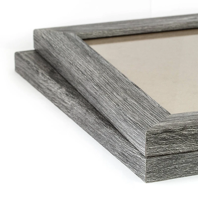 Pack Craig Frames Bauhaus 125 Barnwood Gray Picture Frame