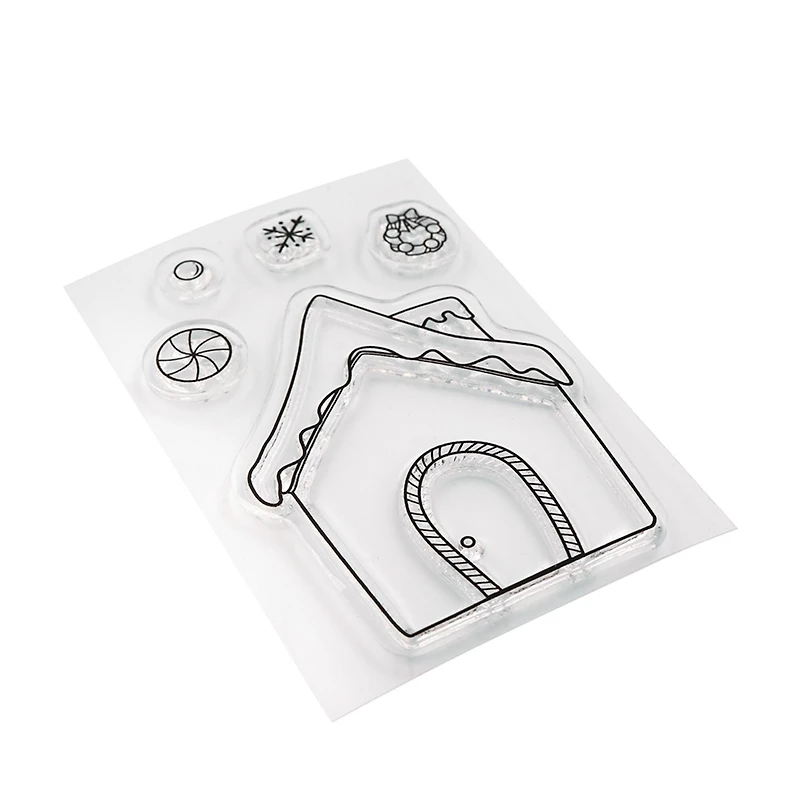 Gingerbread House Clear Stamp Set by Recollections™