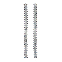 Purple AB Glass Flower Beads, 7.5mm by Bead Landing™