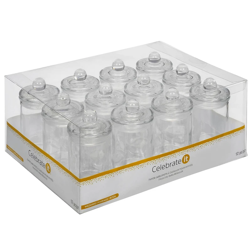 Mini Glass Jars with Lids by Celebrate It™