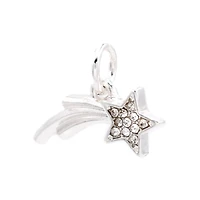 Silver Plated Shooting Star Charm by Bead Landing™