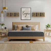 Sorbus 11" Beige Woven Foldable Storage Cubes, 4ct.