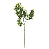 25" White Berry with Foliage Stem by Ashland®
