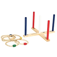 YardCandy Stars & Stripes Collection Wooden Ring Toss