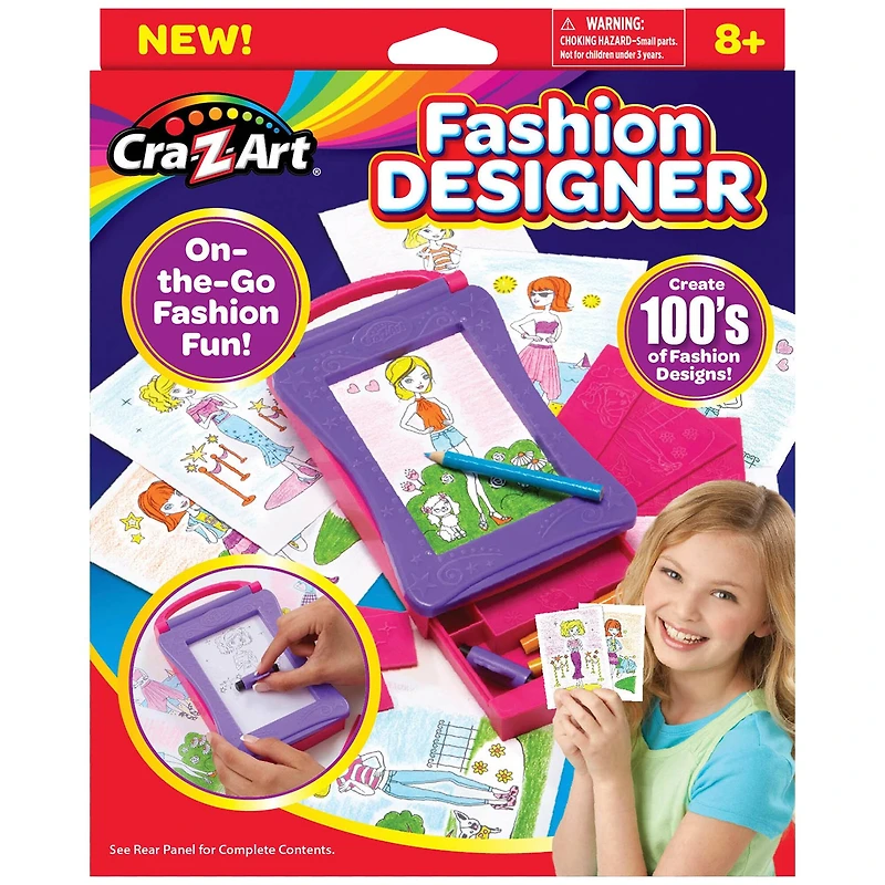 Cra-Z-Art® 25 Piece Fashion Designer Kit