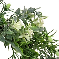 14" Spring Mixed Blossoms Table Wreath