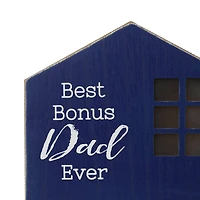 Glitzhome® Lighted Father's Day Table Block Sign Set