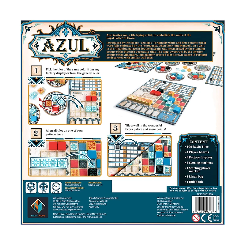 Azul: A Game by Michael Kiesling