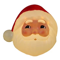 Mr. Christmas 12" Santa Blow Mold Lit Tree Topper