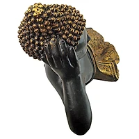 Design Toscano 32.5" The Golden Kiss Reclining Buddha Statue