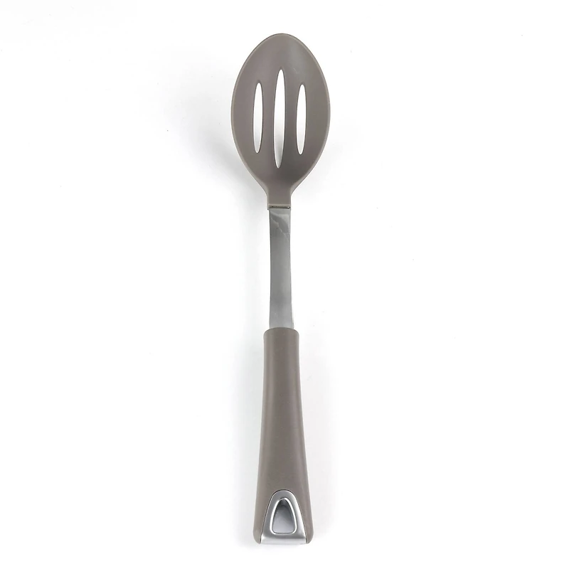 Martha Stewart Gray Nylon Slotted Spoon
