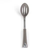 Martha Stewart Gray Nylon Slotted Spoon