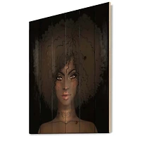 Designart - Portrait of African American Woman III