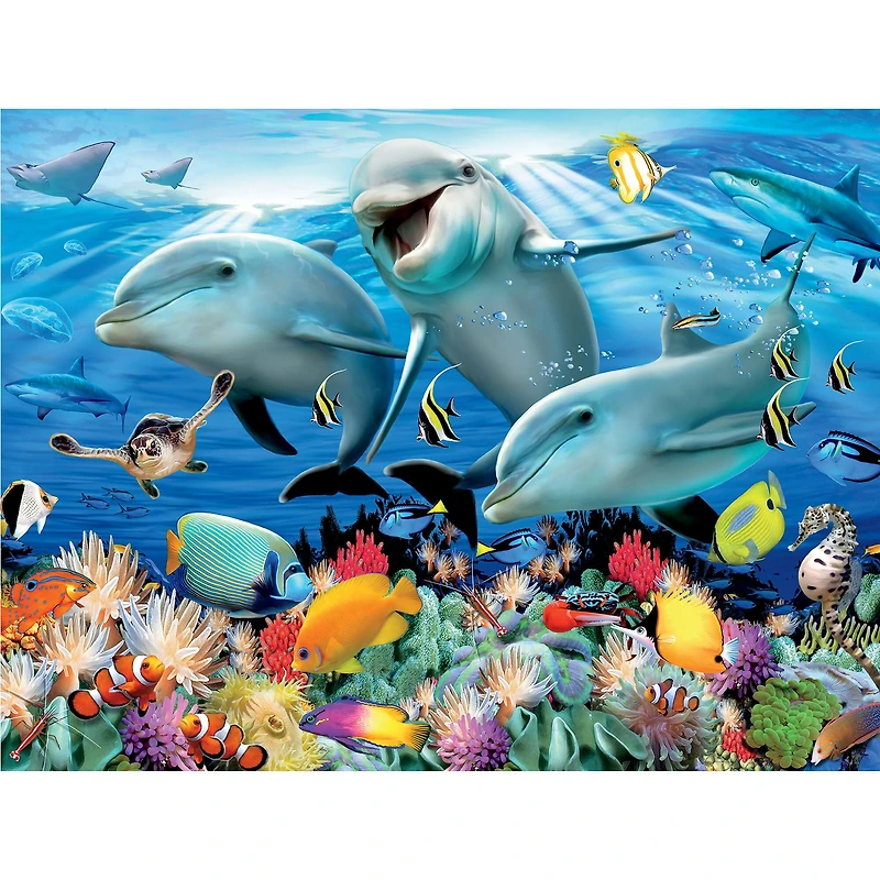 Assorted Animals 550-Piece Jigsaw Puzzle