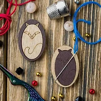 Wonderland Crafts Fox Double-Sided Magnetic Needle Holder