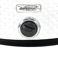 Brentwood Pearl White 7qt. Quilted-Pattern Slow Cooker