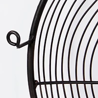 Black Iron & Wood Eclectic Wall Décor