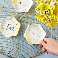 Kate Aspen® Bee Happy Trinket Dish, 3ct.