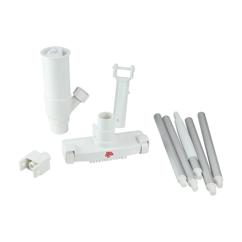 Pool Central 5-Piece White Venturi Vacuum Kit for Pool & Spa