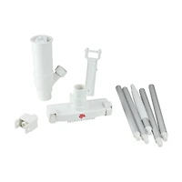 Pool Central 5-Piece White Venturi Vacuum Kit for Pool & Spa
