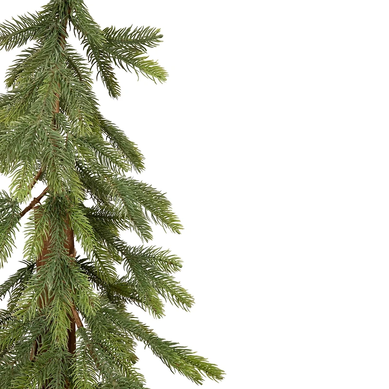 4ft. Unlit Pine Artificial Christmas Tree with Jute Base