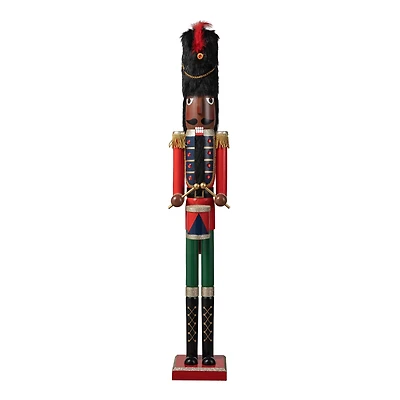 Glitzhome® 42" Wooden Christmas Soldier Nutcracker